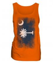 South Carolina State Faded Flag Ladies Vest