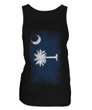 South Carolina State Faded Flag Ladies Vest