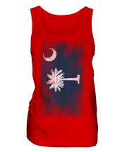 South Carolina State Faded Flag Ladies Vest