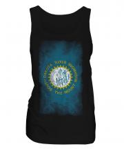 South Dakota State Faded Flag Ladies Vest