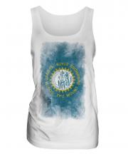 South Dakota State Faded Flag Ladies Vest