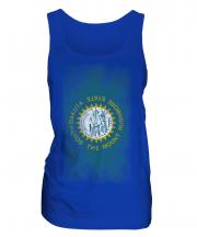South Dakota State Faded Flag Ladies Vest