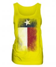 Texas State Faded Flag Ladies Vest