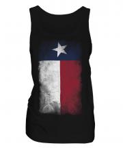 Texas State Faded Flag Ladies Vest