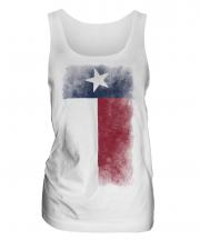 Texas State Faded Flag Ladies Vest