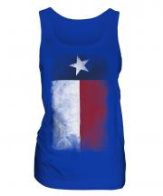 Texas State Faded Flag Ladies Vest