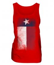Texas State Faded Flag Ladies Vest
