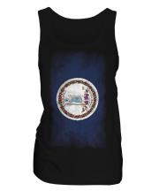 Virginia State Faded Flag Ladies Vest