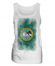 Washington State Faded Flag Ladies Vest