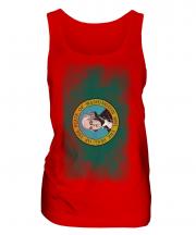 Washington State Faded Flag Ladies Vest