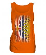 British Columbia Faded Flag Ladies Vest