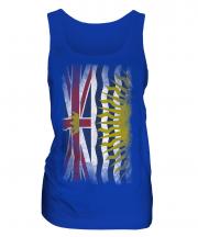 British Columbia Faded Flag Ladies Vest