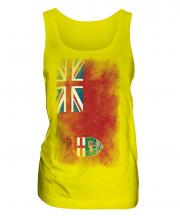 Manitoba Faded Flag Ladies Vest