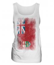 Manitoba Faded Flag Ladies Vest