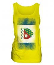 Northwest Territories Faded Flag Ladies Vest