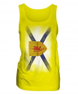 Nova Scotia Faded Flag Ladies Vest