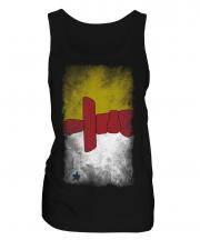 Nunavut Faded Flag Ladies Vest