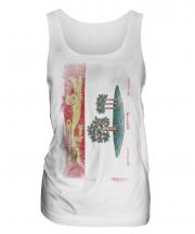 Prince Edward Island Faded Flag Ladies Vest