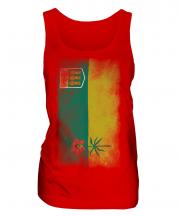 Saskatchewan Faded Flag Ladies Vest
