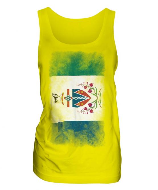 Yukon Faded Flag Ladies Vest