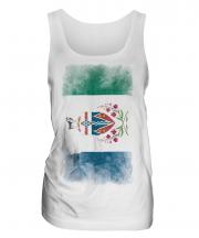 Yukon Faded Flag Ladies Vest