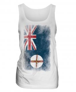 New South Wales Faded Flag Ladies Vest