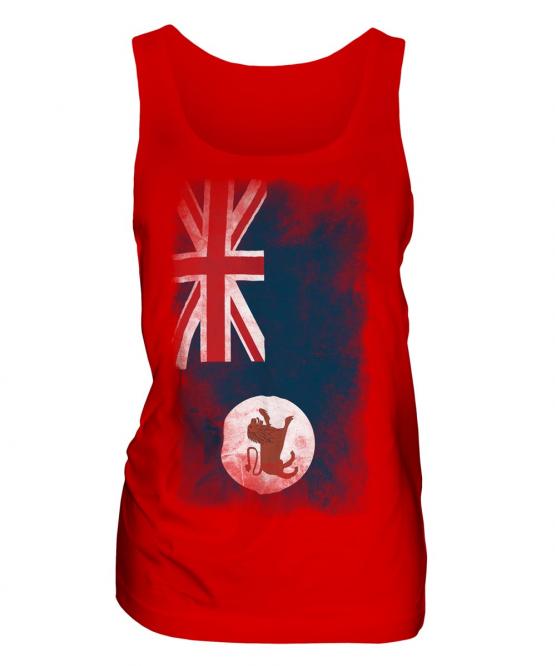 Tasmania Faded Flag Ladies Vest