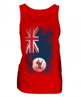 Tasmania Faded Flag Ladies Vest
