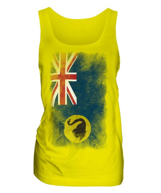 Western Australia Faded Flag Ladies Vest