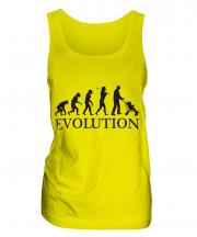 Dad With Pushchair Evolution Ladies Vest