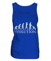 Dad With Pushchair Evolution Ladies Vest