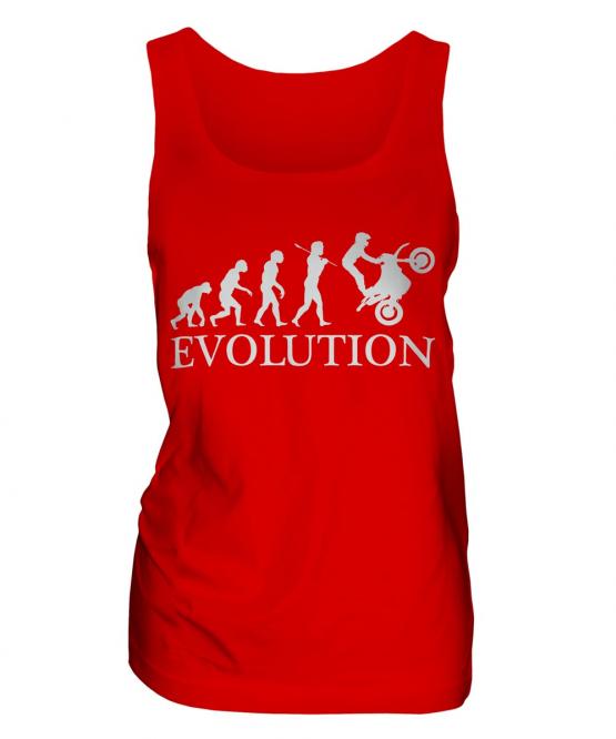 Motorbike Stunt Rider Evolution Ladies Vest
