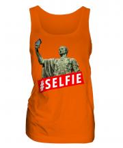 Gaius Julius Caesar Hashtag Selfie Ladies Vest
