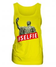 Gaius Julius Caesar Hashtag Selfie Ladies Vest
