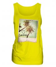 I Love Summer Ladies Vest