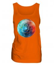 Beautiful Earth Fashion Print Ladies Vest