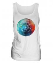 Beautiful Earth Fashion Print Ladies Vest