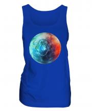 Beautiful Earth Fashion Print Ladies Vest