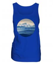 Foggy Mountains Fashion Print Ladies Vest