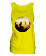 Music Gig Fashion Print Ladies Vest
