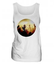 Music Gig Fashion Print Ladies Vest