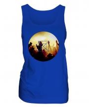 Music Gig Fashion Print Ladies Vest