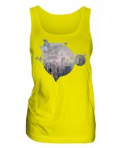 New York City Print Ladies Vest