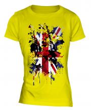 Union Jack Abstract Print Ladies T-Shirt