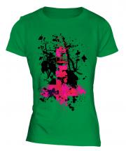 Grunge Cross Ladies T-Shirt