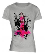 Grunge Cross Ladies T-Shirt