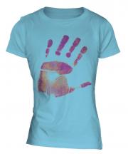 Hand Print Ladies T-Shirt