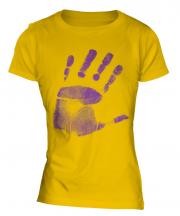 Hand Print Ladies T-Shirt