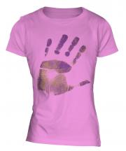 Hand Print Ladies T-Shirt