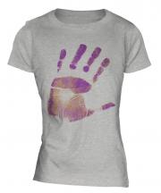 Hand Print Ladies T-Shirt